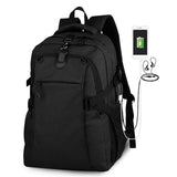 Men Fashion Large Capacity Anti-thief Rechargeable Basketball Backpack